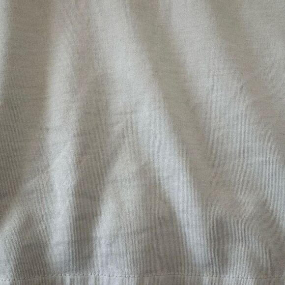 Travis Mathew White Striped Polo Shirt Small Logo Golf Polo Mens Size XLarge - Picture 6 of 16